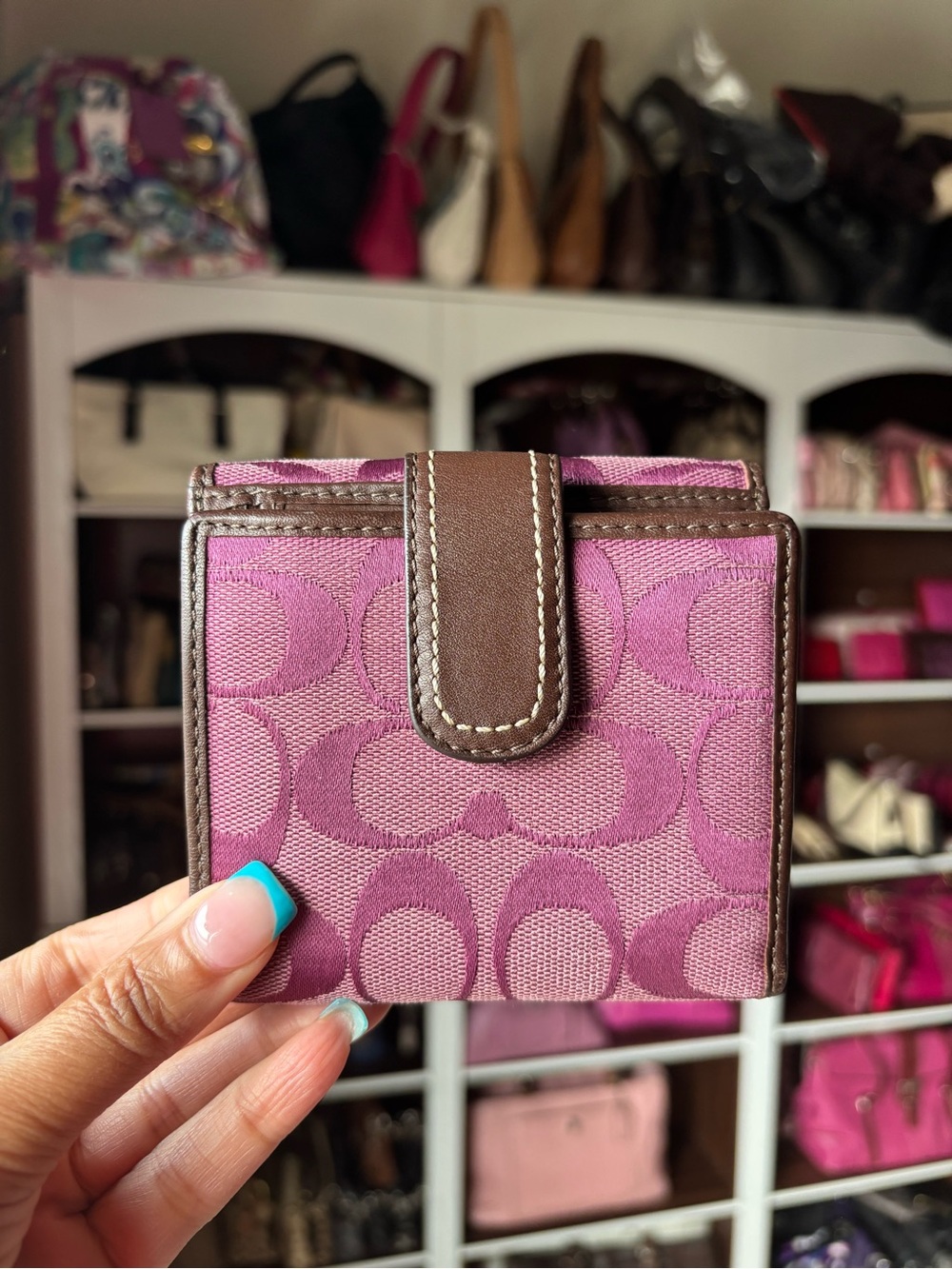 🤎COACH Soho Signature Fold Wallet🤎 - Picture 3 of 14